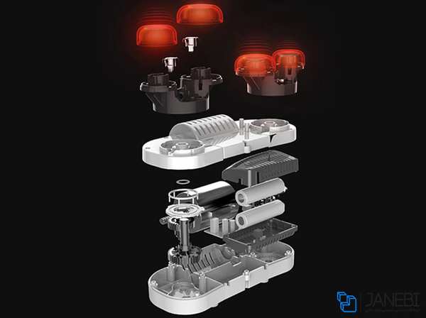پد ماساژ حرارتی وایرلس شیائومی Xiaomi Lefan Wireless Thermal Massage Pillow LF-YK006 - تصویر 3