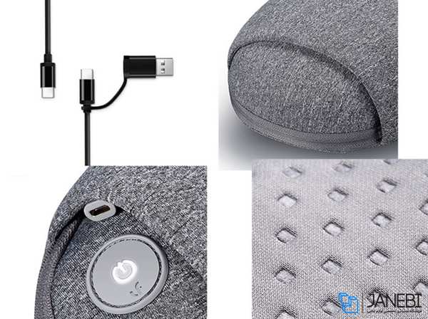 پد ماساژ حرارتی وایرلس شیائومی Xiaomi Lefan Wireless Thermal Massage Pillow LF-YK006 - تصویر 8