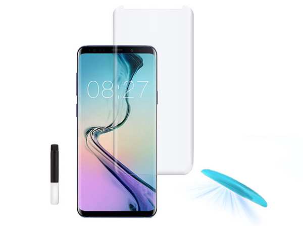 محافظ صفحه نمایش شیشه ای یو وی سامسونگ UV Nano Glass Samsung Galaxy S9 - تصویر 5