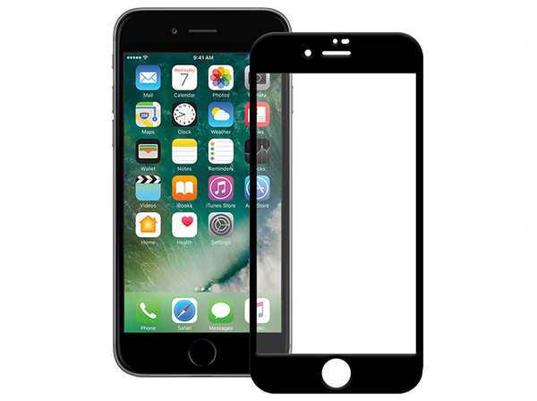 محافظ صفحه نمایش شیشه ای تمام چسب آیفون Full Glass Screen Protector Apple iphone 6/6s