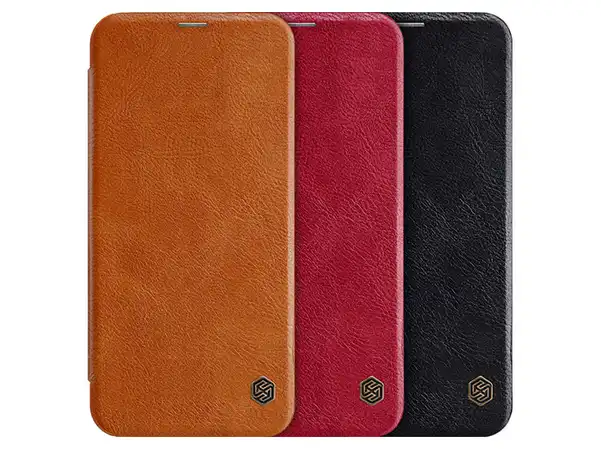 کیف چرمی نیلکین سامسونگ Nillkin Qin Leather Case Samsung J4 Plus848339NC8685