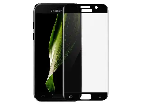 محافظ صفحه نمایش شیشه ای تمام چسب سامسونگ Full Glass Screen Protector Samsung Galaxy A7 2017848328NC8674