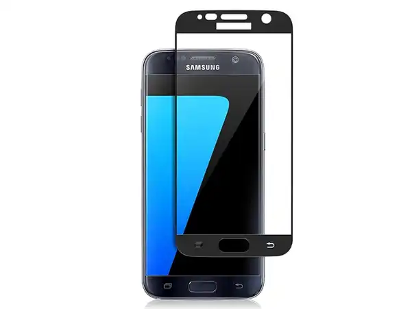 محافظ صفحه نمایش شیشه ای تمام صفحه سامسونگ Full Glass Screen Protector Samsung Galaxy S7 Edge848226NC8636