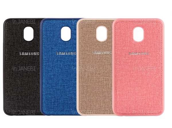 قاب محافظ طرح پارچه ای سامسونگ Protective Cover Samsung Galaxy J3 2018