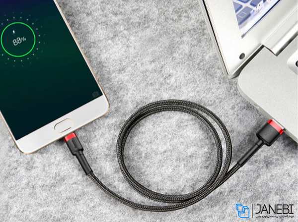 کابل شارژ سریع و انتقال داده میکرو یو اس بی بیسوس Baseus Cafule Micro USB Cable 1m - تصویر 14