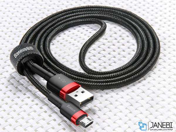 کابل شارژ سریع و انتقال داده میکرو یو اس بی بیسوس Baseus Cafule Micro USB Cable 1m - تصویر 3
