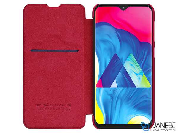 کیف چرمی نیلکین سامسونگ Nillkin Qin Leather Case Samsung Galaxy M10 - تصویر 2