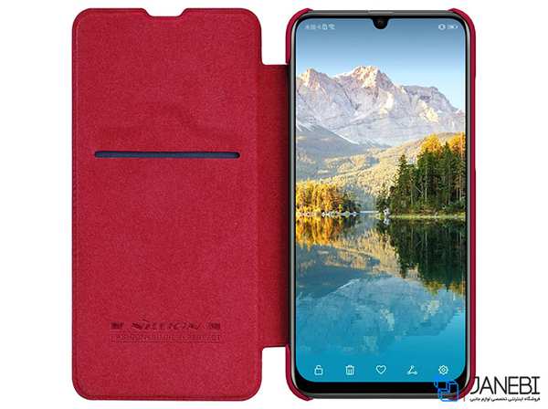 کیف چرمی نیلکین هواوی Nillkin Qin Leather Case Huawei P Smart Plus 2019/ Enjoy 9s - تصویر 3