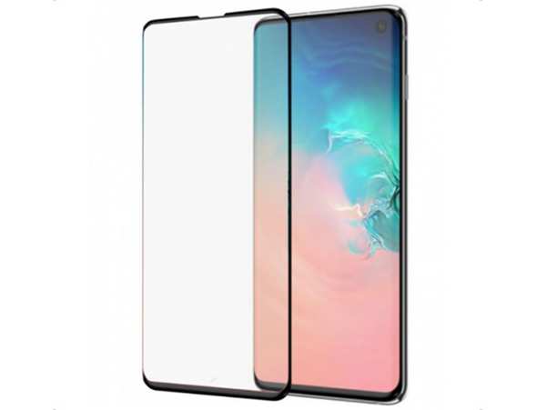 محافظ صفحه نمایش شیشه ای تمام چسب اس 10 پلاس سامسونگ Mocoson Full Glue Glass Samsung Galaxy S10 Plus