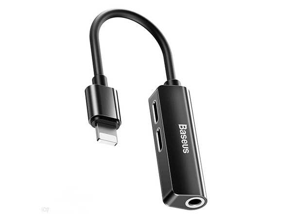 مبدل لایتنینگ به جک 3.5 میلیمتری بیسوس Baseus Audio Converter L52