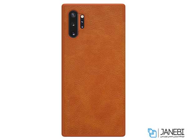 کیف چرمی نیلکین سامسونگ Nillkin Qin Leather Case Samsung Galaxy Note 10 Plus - تصویر 4