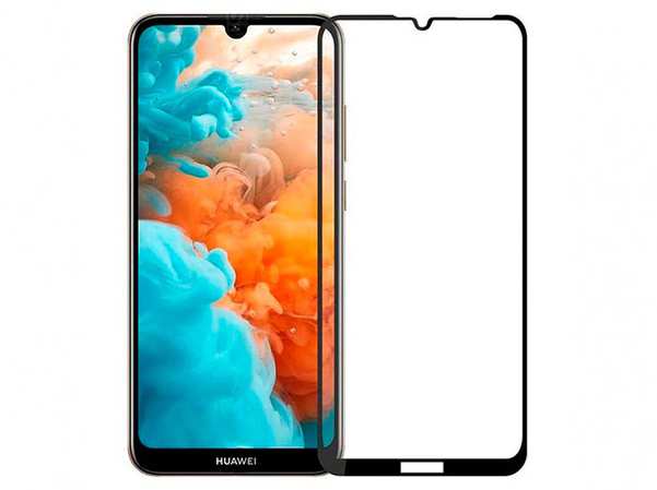 محافظ صفحه نمایش شیشه ای تمام صفحه هواوی D+ Full Glass Huawei Y7 2019