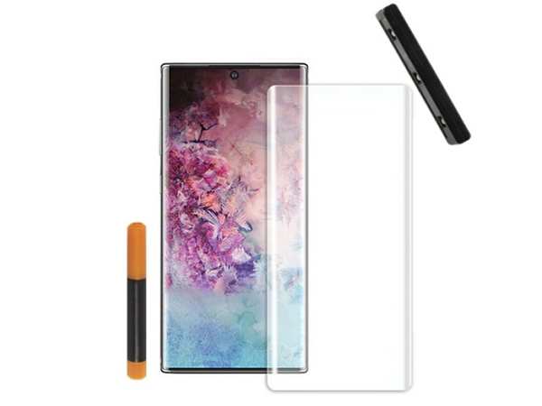 محافظ صفحه نمایش شیشه ای یو وی سامسونگ UV Nano Glass Samsung Galaxy Note 10 Plus