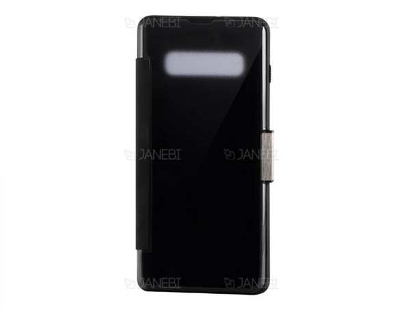 کیف محافظ سامسونگ VPG Magnetic Transparent Cover Samsung S10