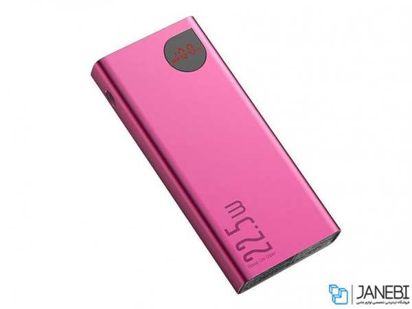 پاور بانک فست شارژ ۲۰۰۰۰ بیسوس Baseus Adaman Metal Digital Display 20000mAh - تصویر 6