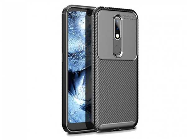 قاب ژله ای فیبر کربن نوکیا Becation Carbon Fiber Case Nokia 4.2