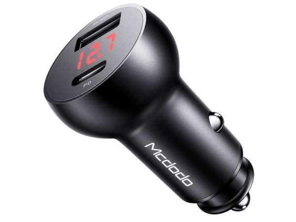 شارژر فندکی سریع دو پورت مک دودو Mcdodo 30W Car Charger CC-681