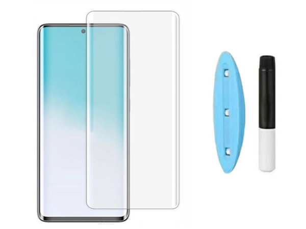 محافظ صفحه نمایش شیشه ای یو وی سامسونگ UV Nano Glass Samsung Galaxy S20 Plus