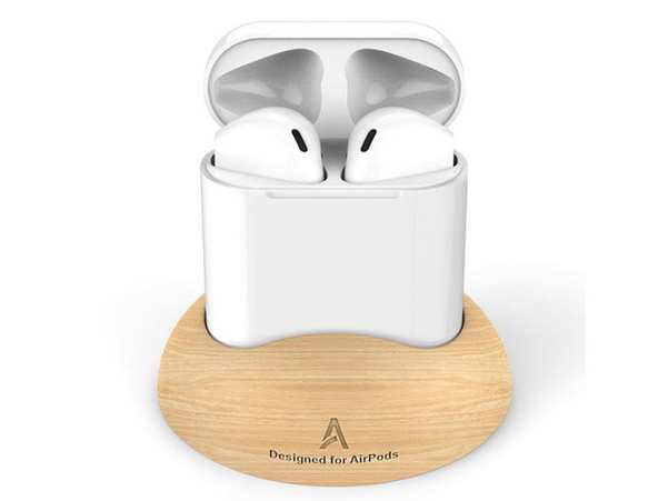 استند چوبی رومیزی ایرپاد نسل دو AHAStyle Wooden PT16 Airpods 2nd generation Stand846649NC8094