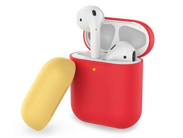 کاور سیلیکونی دو درب ایرپاد آها استیل AHAStyle PT63 Ultra Thin Airpods Case