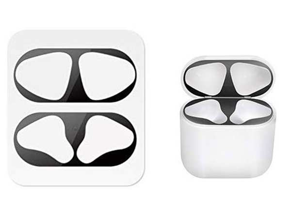برچسب محافظ ایرپاد AhaStyle PT68 Nickel Sheet Sticker Airpods 2 new