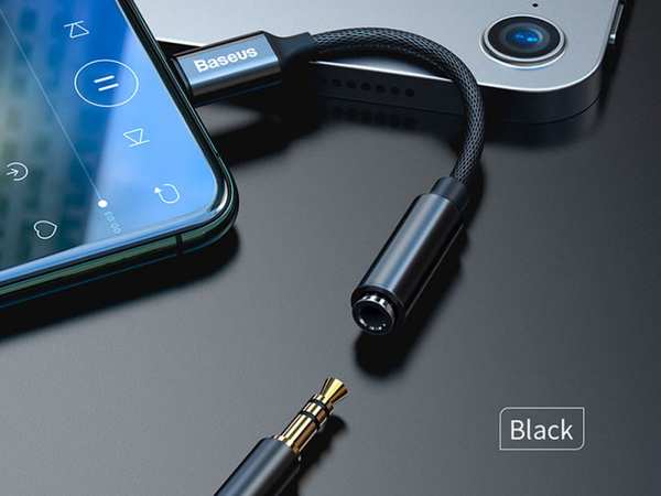 مبدل لایتنینگ به صدا بیسوس Baseus ightning to 3.5mm Adapter L3.5 - تصویر 5