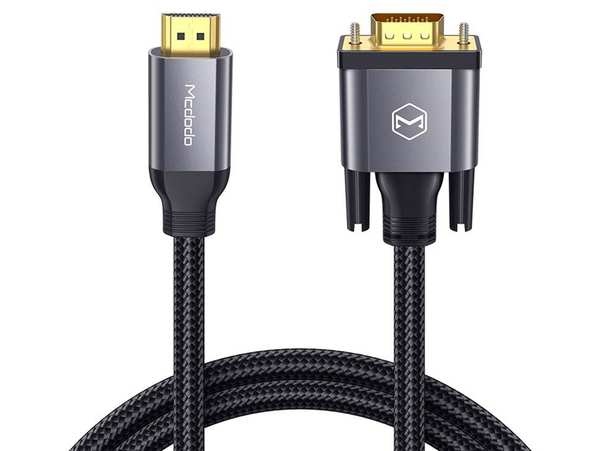 مبدل اچ دی ام آی به وی جی ای مک دودو Mcdodo CA-777 HDMI to VGA Convertor Cable 2M