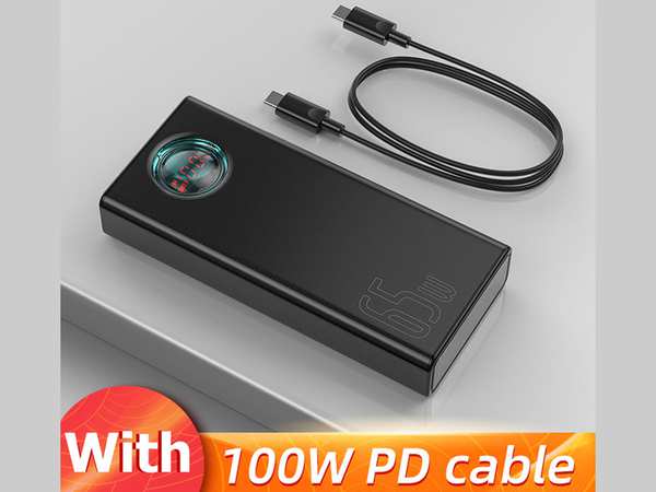 پاوربانک فست شارژ 30000 با توان 65 وات بیسوس PPLG000102 PPLG-A01 - تصویر 21