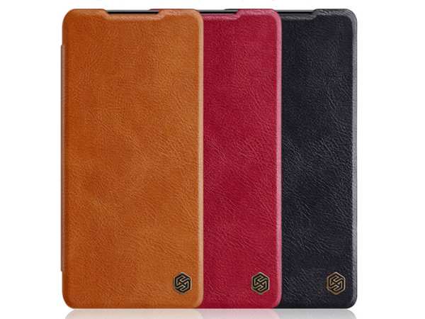 کیف چرمی نیلکین سامسونگ Nillkin Qin Leather Case Samsung S21 Plus