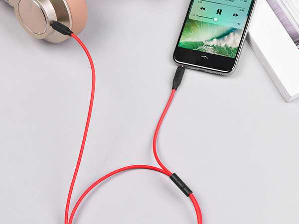 کابل صدا میکروفون دار هوکو Hoco UPA12 AUX With Mic Cable 1m - تصویر 5