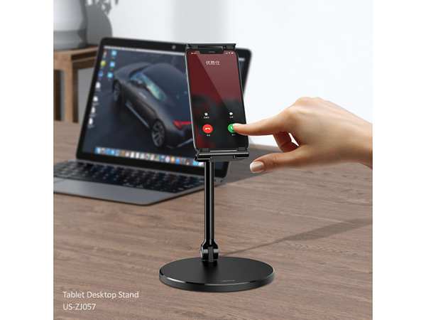 پایه نگه دارنده گوشی و تبلت رومیزی یوسامز Usams US-ZJ057 Tablet Desktop Stand - تصویر 15