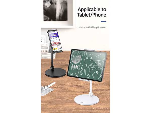 پایه نگه دارنده گوشی و تبلت رومیزی یوسامز Usams US-ZJ057 Tablet Desktop Stand - تصویر 4