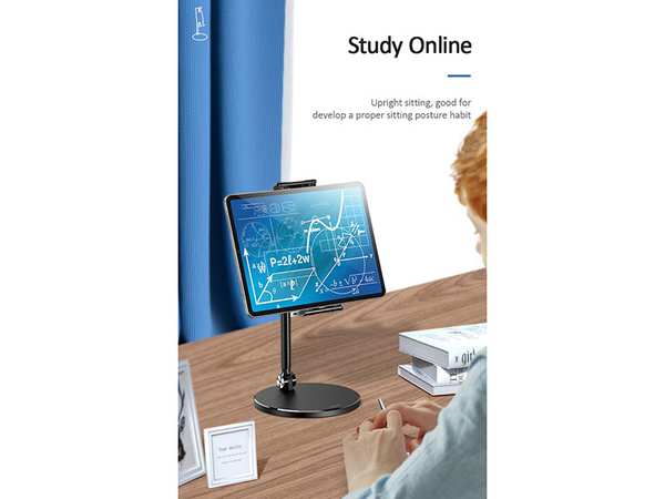 پایه نگه دارنده گوشی و تبلت رومیزی یوسامز Usams US-ZJ057 Tablet Desktop Stand - تصویر 5