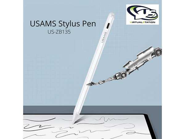 قلم لمسی شارژی اپل آیپد 2018 و جدیدتر یوسامز Usams US-ZB135 Active Touch Capacitive Stylus Pen iPad - تصویر 2