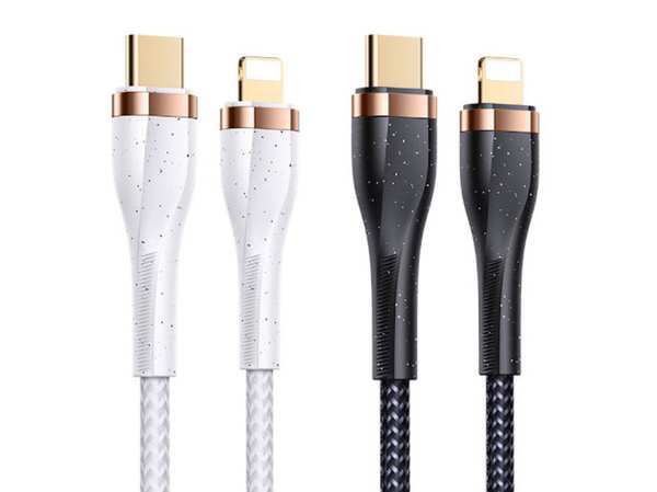 کابل شارژ و انتقال داده سریع تایپ سی به لایتنینگ یوسامز Usams US-SJ489 U64 Type-C To Lightning 20W PD Fast Cable 1.2m