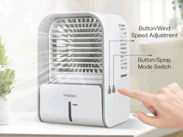 بهداشت و سلامت عمومی دستگاه رطوبت ساز شیائومی Xiaomi Miwu Jingxiang Desktop Humidification Fan LJQ-122 سبز - تصویر 2