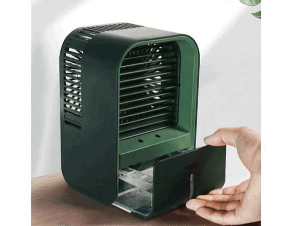 بهداشت و سلامت عمومی دستگاه رطوبت ساز شیائومی Xiaomi Miwu Jingxiang Desktop Humidification Fan LJQ-122 سبز - تصویر 3