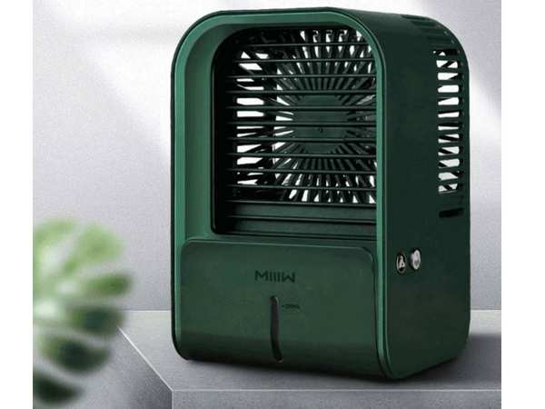 بهداشت و سلامت عمومی دستگاه رطوبت ساز شیائومی Xiaomi Miwu Jingxiang Desktop Humidification Fan LJQ-122 سبز - تصویر 6