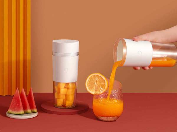 شیکر و مخلوط کن قابل حمل شیائومی Xiaomi Portable Fruit Juicer MJZZB01PL 300ml - تصویر 7