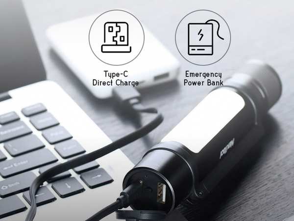 چراغ قوه و پاوربانک 6 کاره شیائومی Xiaomi NE20030 NexTool Outdoor 6 in 1 Thunder Flashlight - تصویر 5