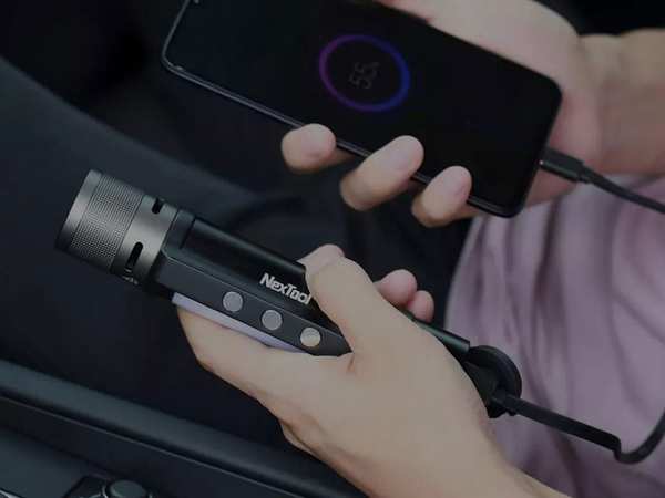 چراغ قوه و پاوربانک 6 کاره شیائومی Xiaomi NE20030 NexTool Outdoor 6 in 1 Thunder Flashlight - تصویر 6
