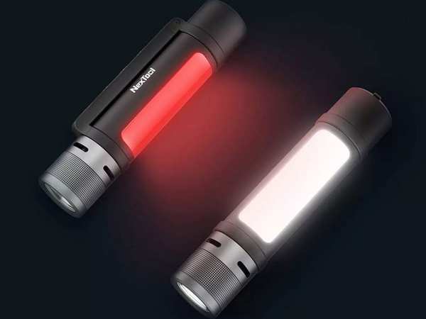 چراغ قوه و پاوربانک 6 کاره شیائومی Xiaomi NE20030 NexTool Outdoor 6 in 1 Thunder Flashlight - تصویر 7