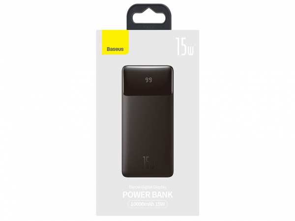 پاوربانک فست شارژ 15 وات 10000 میلی آمپری بیسوس PPDML-I01 - تصویر 13