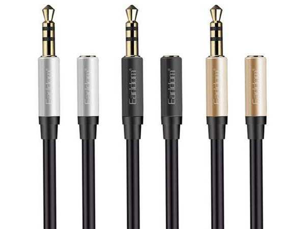 کابل افزایش طول صدا ارلدام Earldom ET-AUX34 Extension Audio Cable 1m