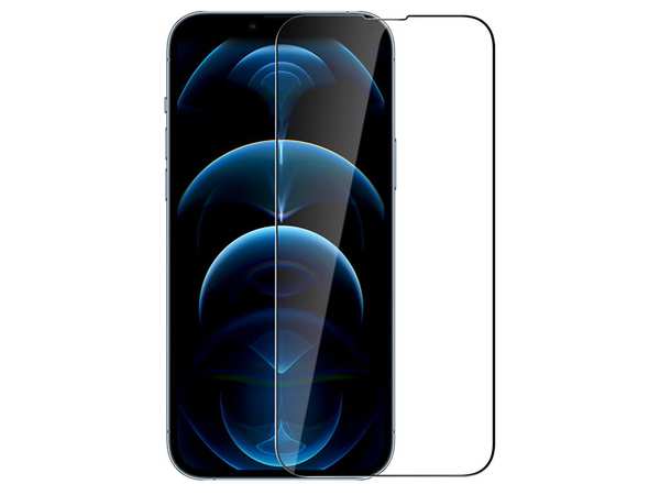 محافظ صفحه نمایش شیشه ای و محافظ لنز نیلکین آیفون 13 پرومکس Nillkin Apple iPhone 13 Pro Max 2-in-1 HD full screen tempered glass - تصویر 4