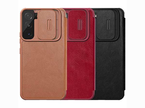 کیف چرم نیلکین سامسونگ Nillkin Samsung Galaxy S22 Plus Qin Pro leather case