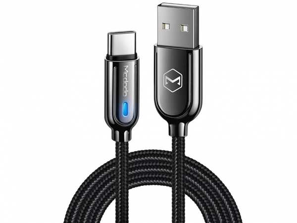 کابل شارژ سریع تایپسی 1 متری مکدودو Mcdodo Quick Charge Auto Power-Off Data Cable CA-6190