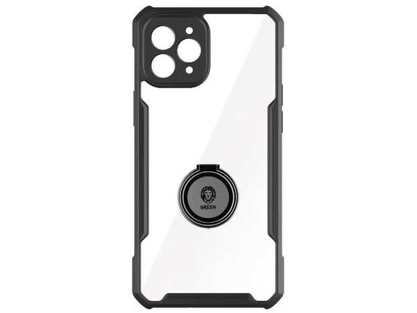 قاب محافظ حلقه دار آیفون 11 پرو گرین Green Stylishly Tough iphone 11 Pro Shockproof Finger Ring Case844465NC7216