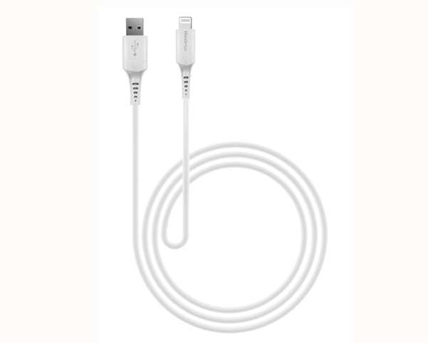 کابل شارژ و انتقال داده لایتنینگ هادرون Hadron MFI HTC-A-L01 USB A Lightning Cable