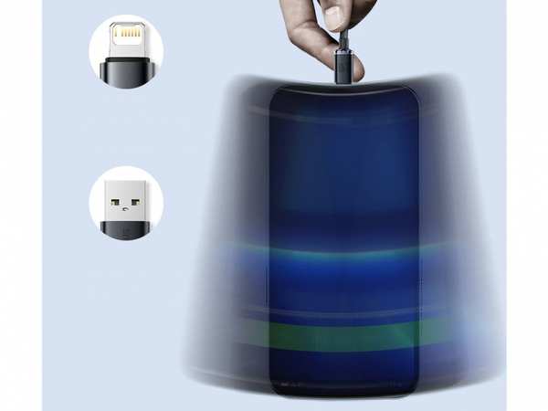 کابل لایتنینگ 2 متری بیسوس Baseus CAJY0000101 Crystal Shine 2m Lightning Cable - تصویر 32